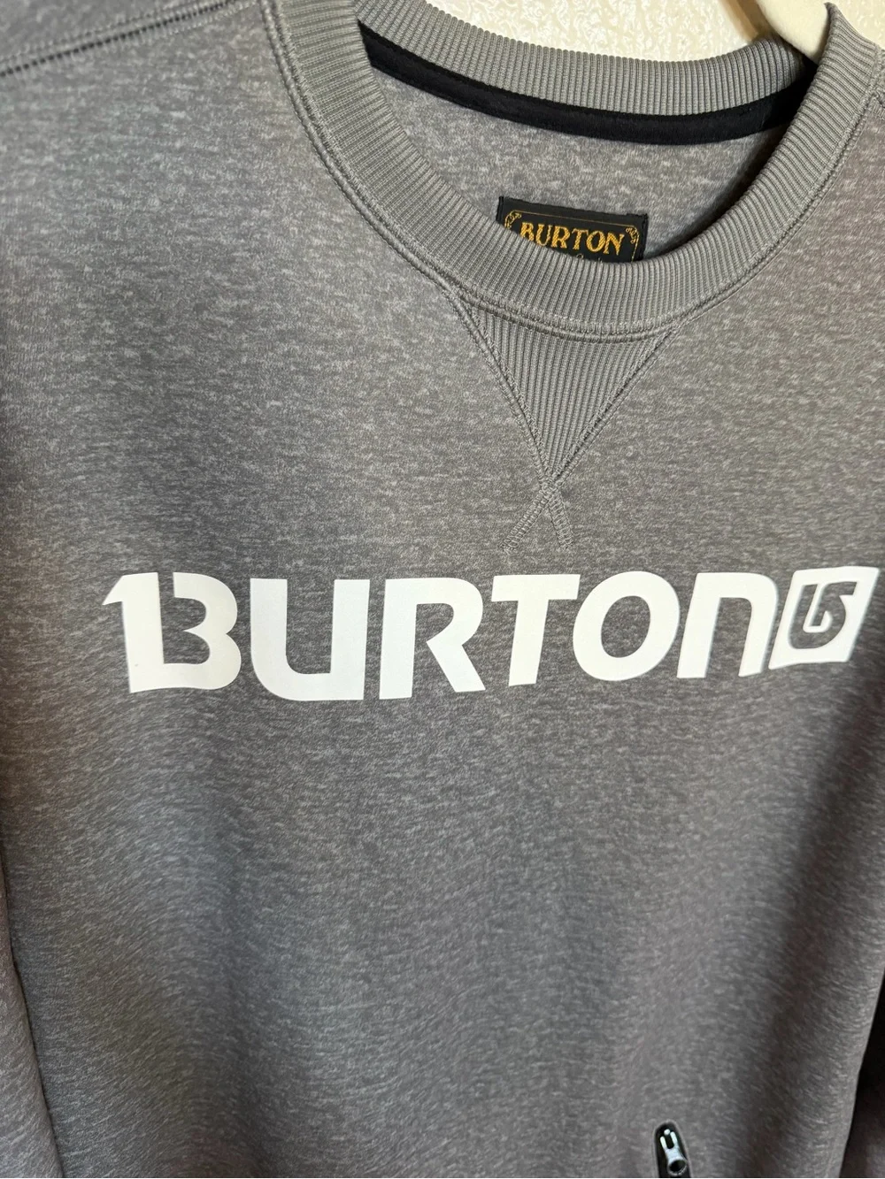 ❌Sold❌ Burton DRYRIDE Men’s Gray Crewneck Sweatshirt Medium
